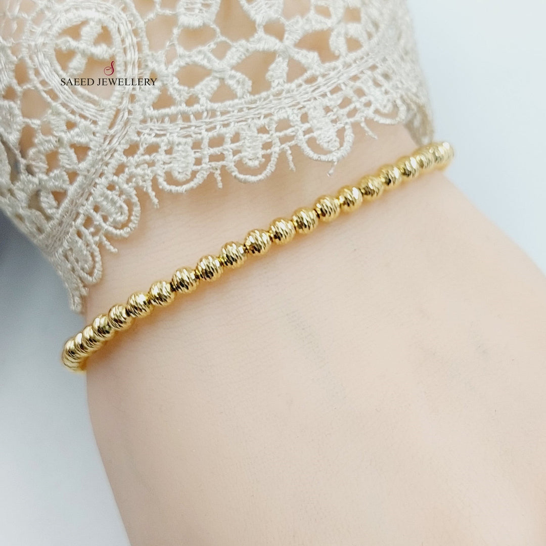 18k gold bangle bracelet