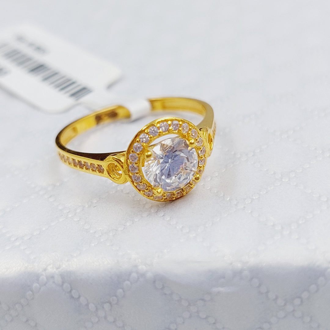 21K Gold Classic Ring by Saeed Jewelry - Image 7