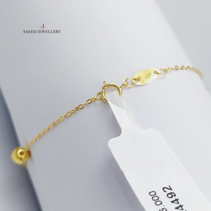 18K Gold Balls Bracelet by Saeed Jewelry - Image 3