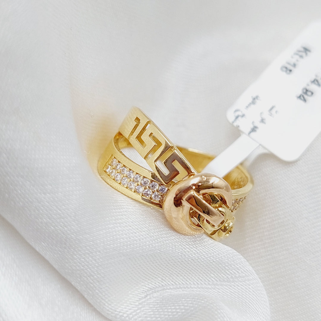 18K Gold Belt Ring by Saeed Jewelry - Image 3