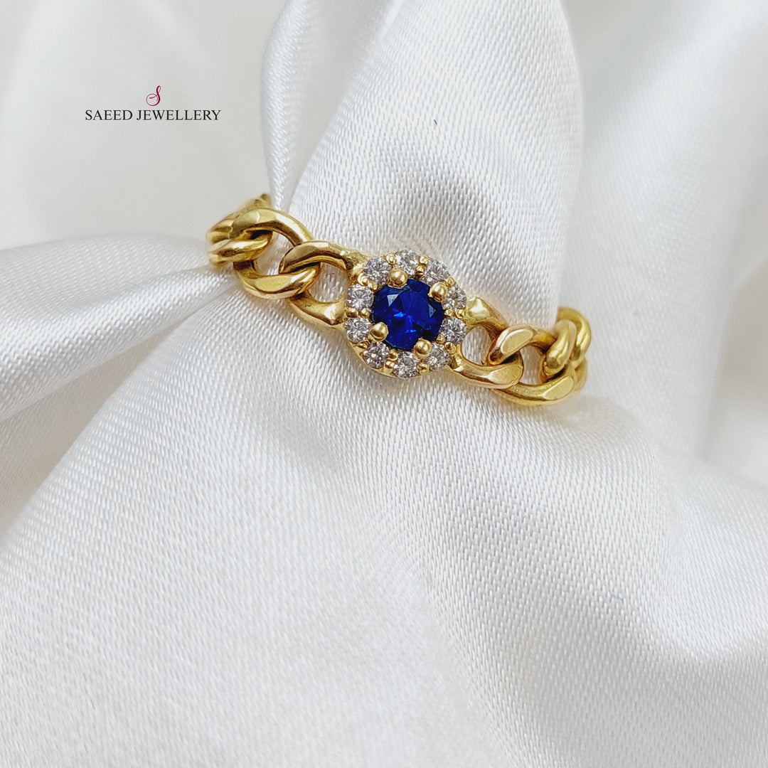 18K Gold Classic Ring by Saeed Jewelry - Image 3