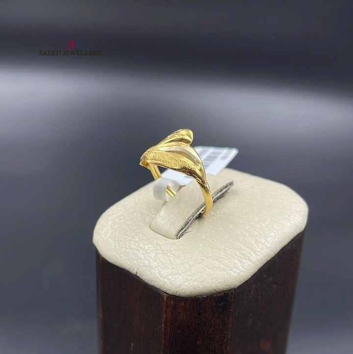 18K Gold Classic Ring by Saeed Jewelry - Image 4