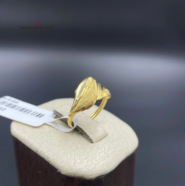 18K Gold Classic Ring by Saeed Jewelry - Image 1