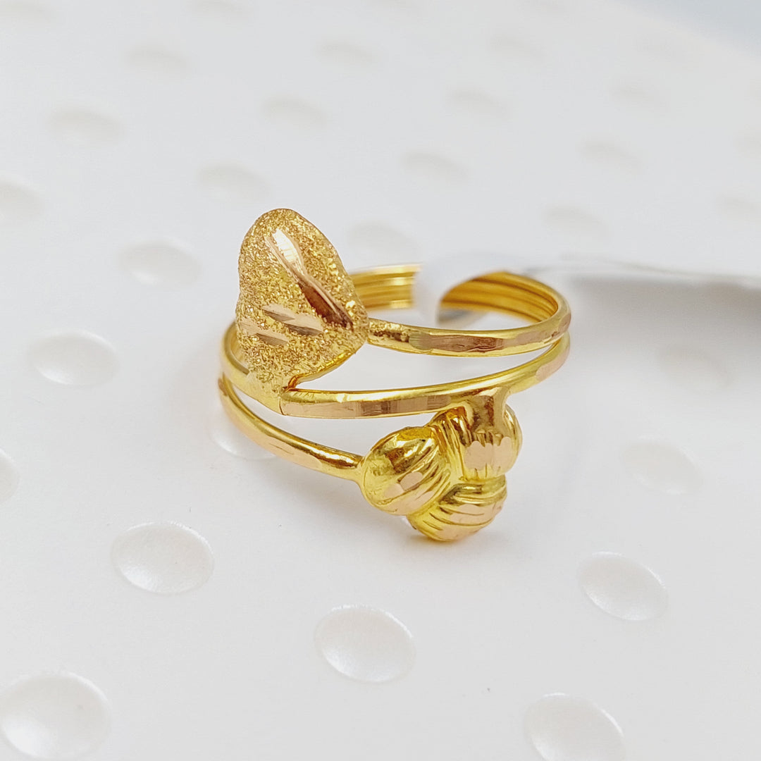 18K Gold Classic Ring by Saeed Jewelry - Image 3