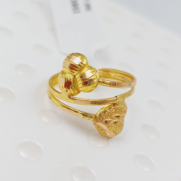 18K Gold Classic Ring by Saeed Jewelry - Image 1