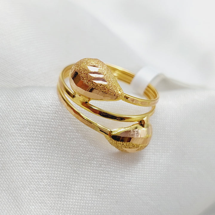 18K Gold Classic Ring by Saeed Jewelry - Image 4