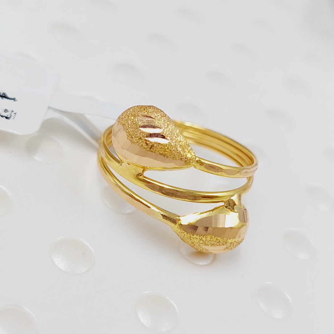 18K Gold Classic Ring by Saeed Jewelry - Image 1