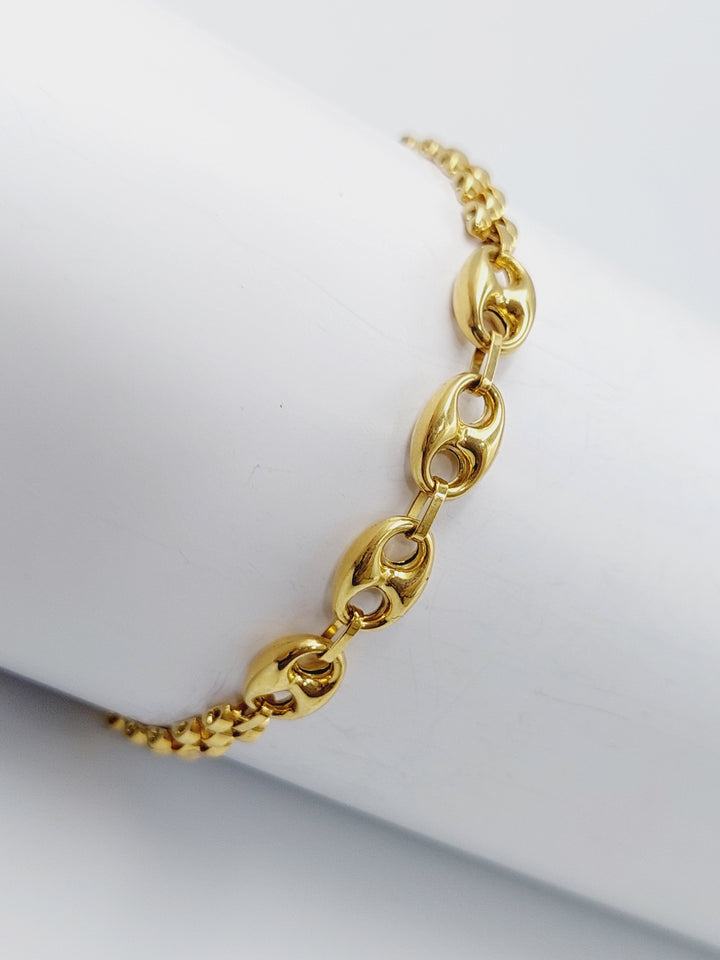 18K Gold Fancy Bracelet by Saeed Jewelry - Image 3