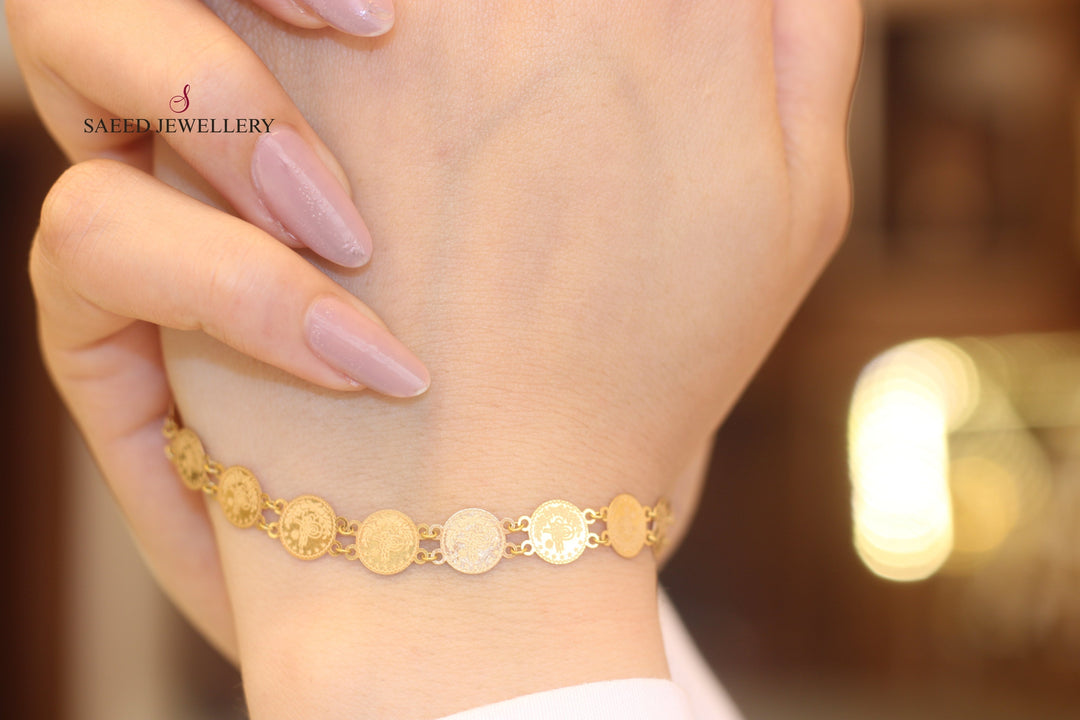 18K Gold Fancy Bracelet by Saeed Jewelry - Image 1