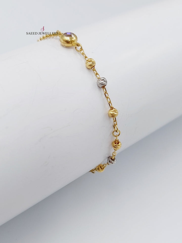 18K Gold Fancy Bracelet by Saeed Jewelry - Image 2