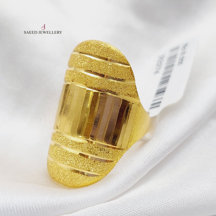 18K Gold Fancy Ring by Saeed Jewelry - Image 3