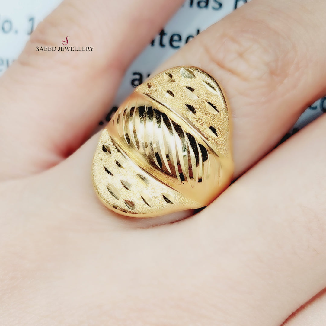 18K Gold Fancy Ring by Saeed Jewelry - Image 5