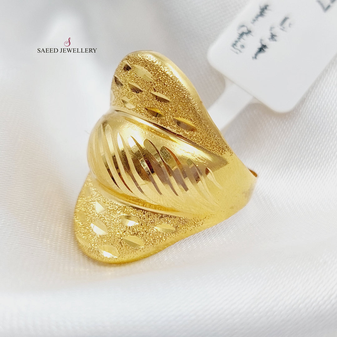 18K Gold Fancy Ring by Saeed Jewelry - Image 1