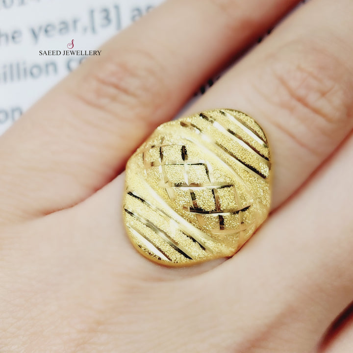 18K Gold Fancy Ring by Saeed Jewelry - Image 4