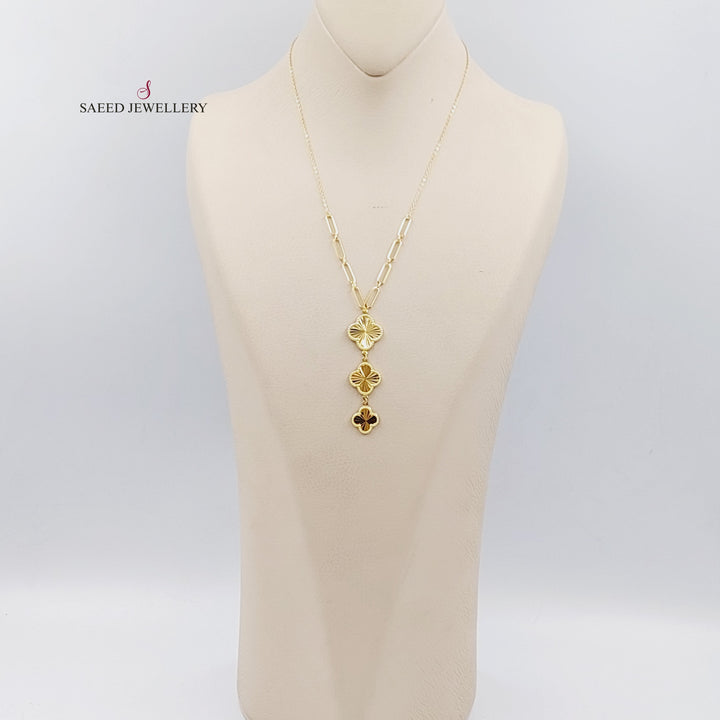 18K Gold Farfasha Necklace by Saeed Jewelry - Image 2