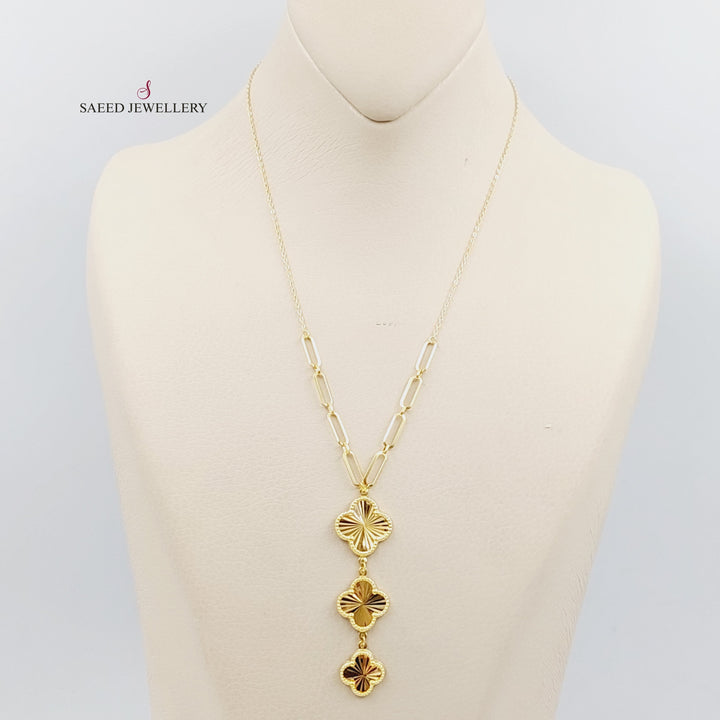 18K Gold Farfasha Necklace by Saeed Jewelry - Image 3