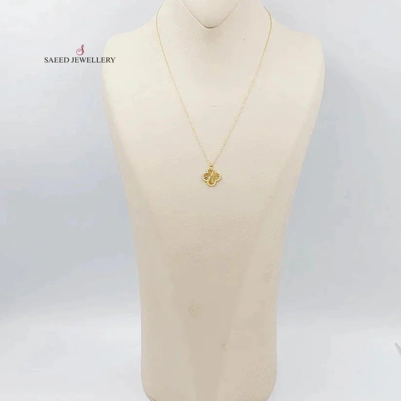 18K Gold Farfasha Necklace by Saeed Jewelry - Image 2