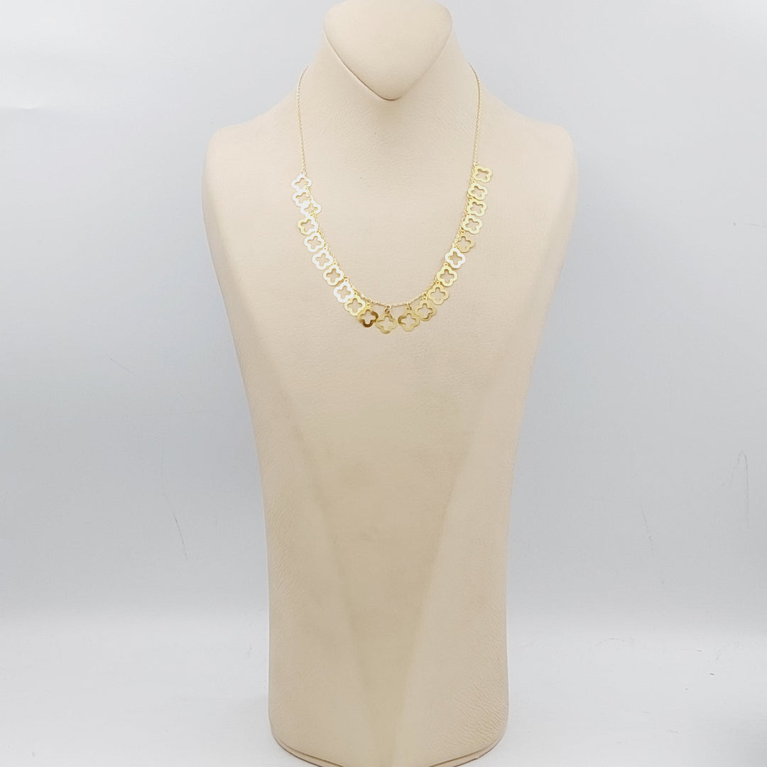 18K Gold Farfasha Necklace by Saeed Jewelry - Image 3