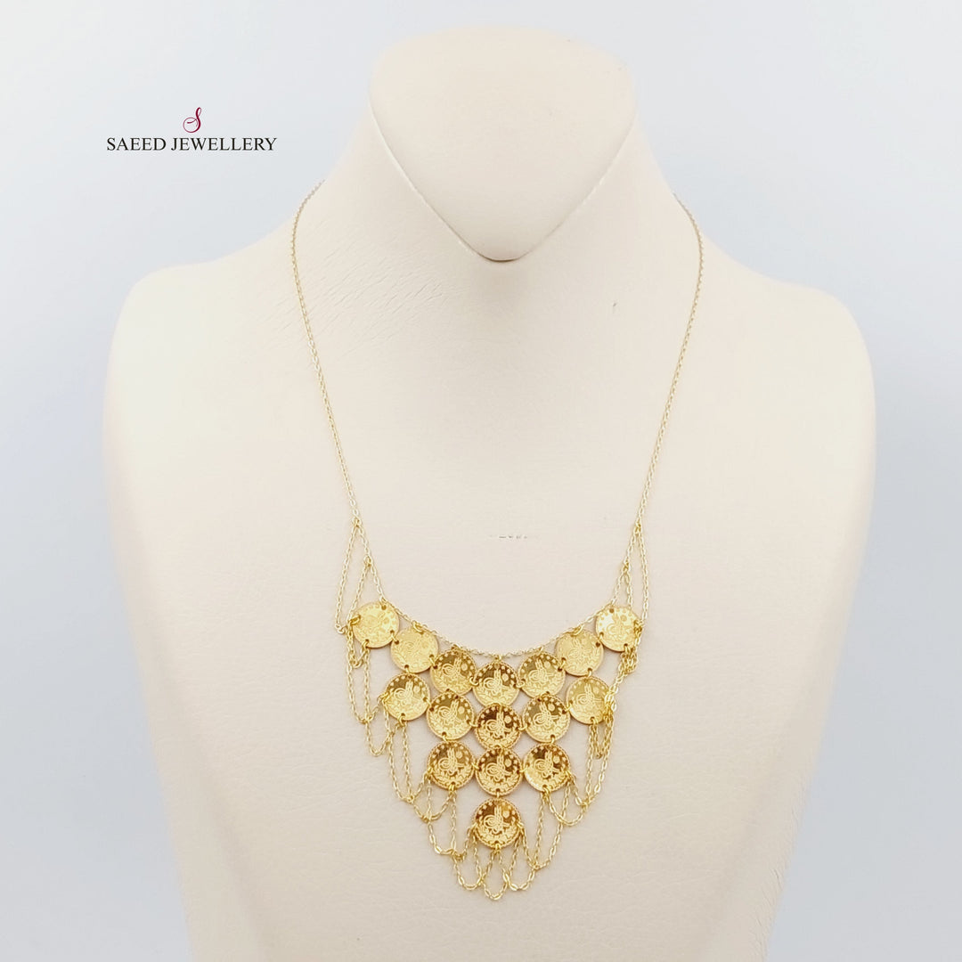 18K Gold Farfasha Necklace by Saeed Jewelry - Image 1