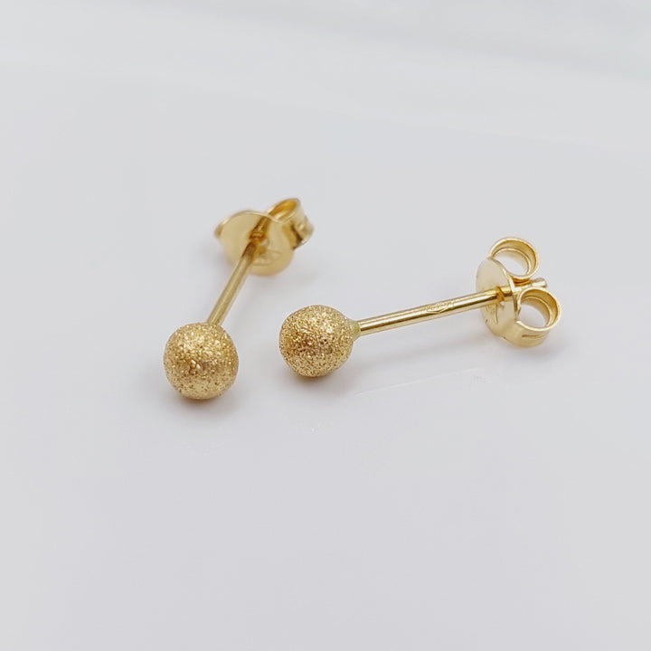 18K Gold Sugar Earrings by Saeed Jewelry - Image 5