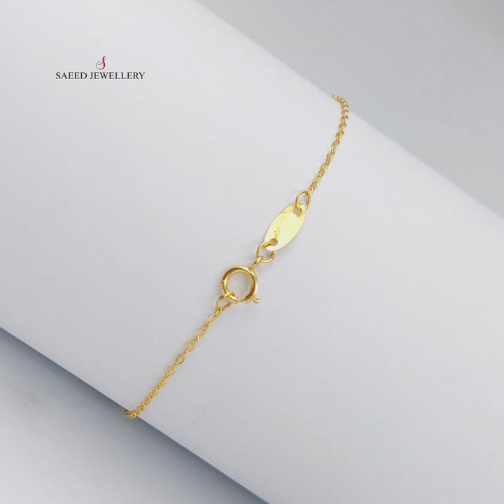 18K Gold Heart Bracelet by Saeed Jewelry - Image 6