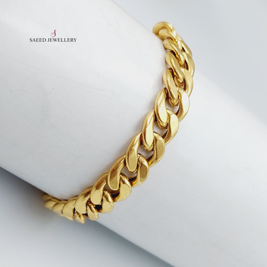 18K Gold Italian Bracelet by Saeed Jewelry - Image 2