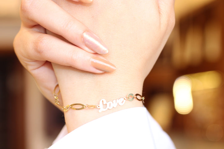 18K Gold Love Bracelet by Saeed Jewelry - Image 1