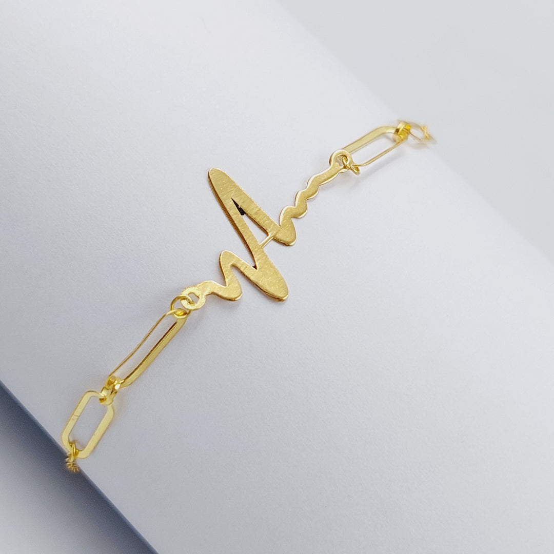 18K Gold Pulse Bracelet by Saeed Jewelry - Image 3