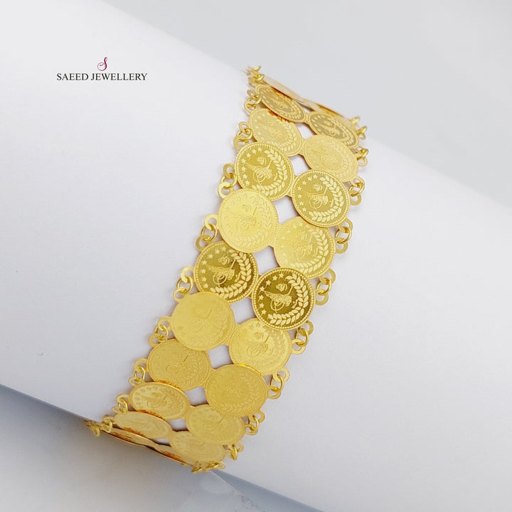 18K Gold Rashadi Bracelets by Saeed Jewelry - Image 4