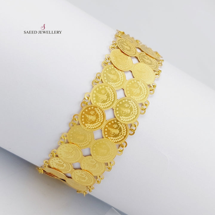 18K Gold Rashadi Bracelets by Saeed Jewelry - Image 1