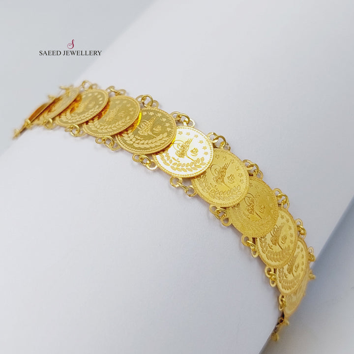 18K Gold Rashadi picnic Bracelet by Saeed Jewelry - Image 1