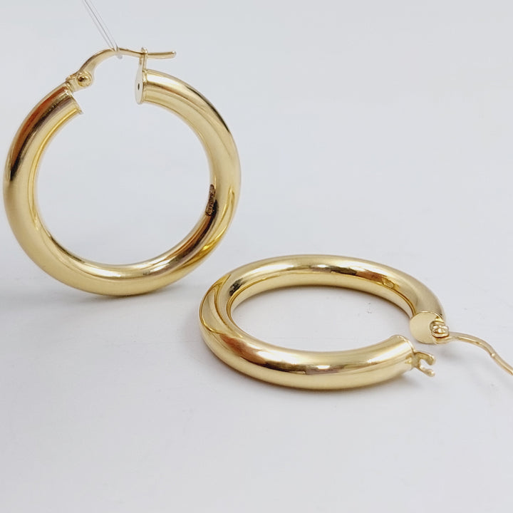 18K Gold Hoop Earrings by Saeed Jewelry - Image 12