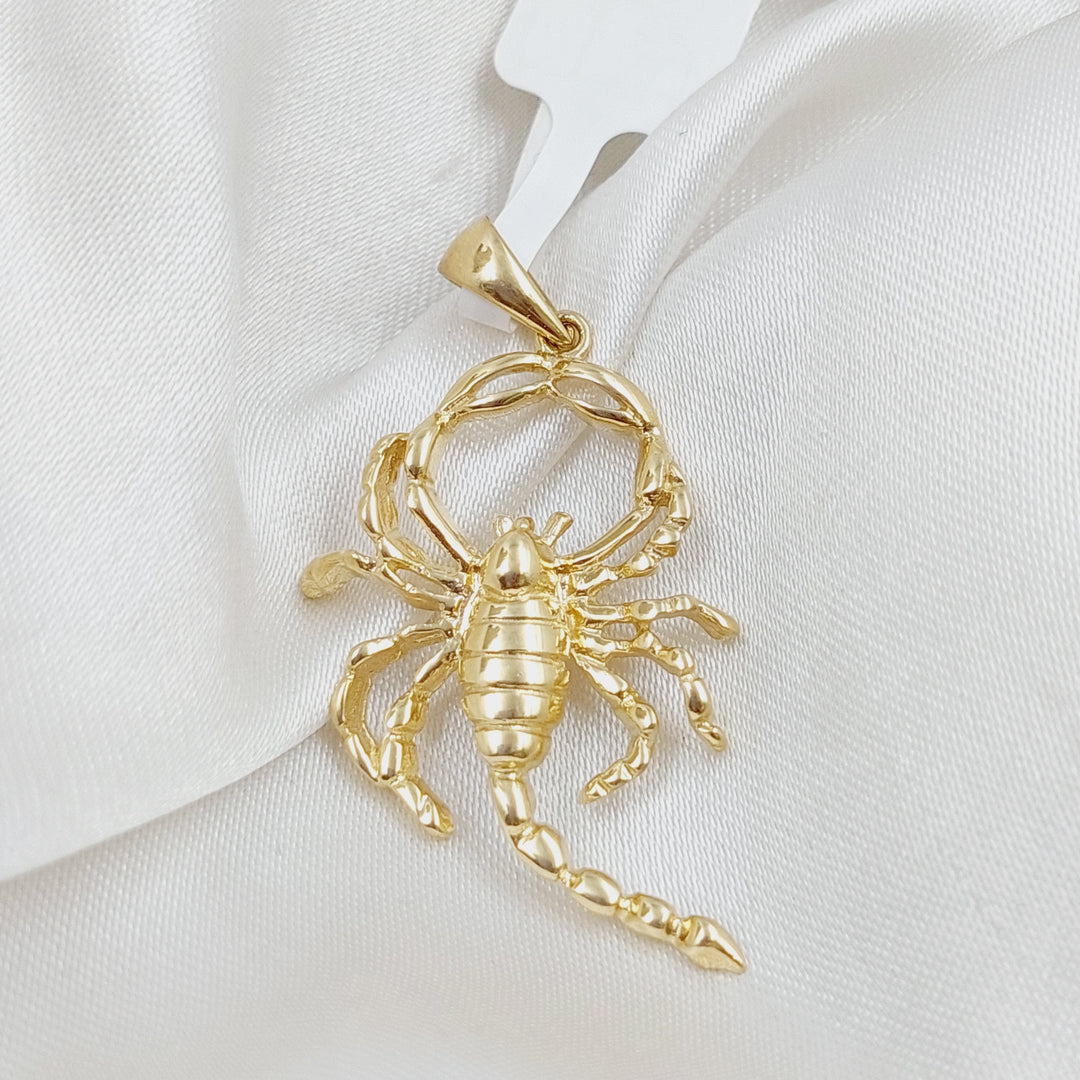 18K Gold Scorpio Pendant by Saeed Jewelry - Image 2