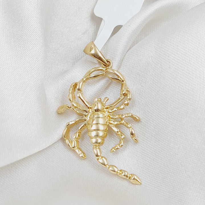 18K Gold Scorpio Pendant by Saeed Jewelry - Image 2