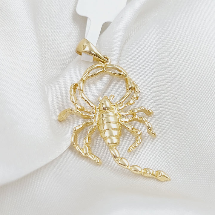 18K Gold Scorpio Pendant by Saeed Jewelry - Image 3