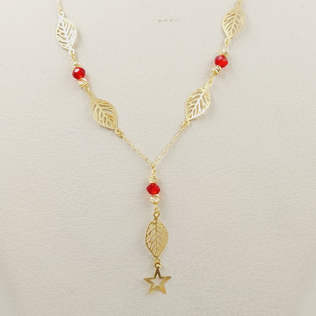 18K Gold Spike Necklace by Saeed Jewelry - Image 8