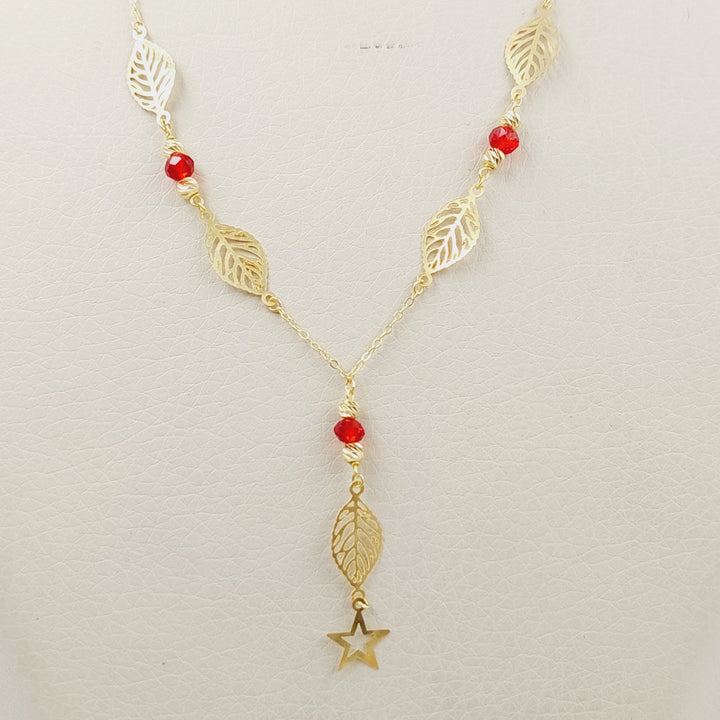 18K Gold Spike Necklace by Saeed Jewelry - Image 8