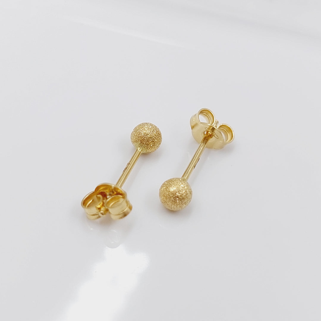 18K Gold Sugar Earrings by Saeed Jewelry - Image 9