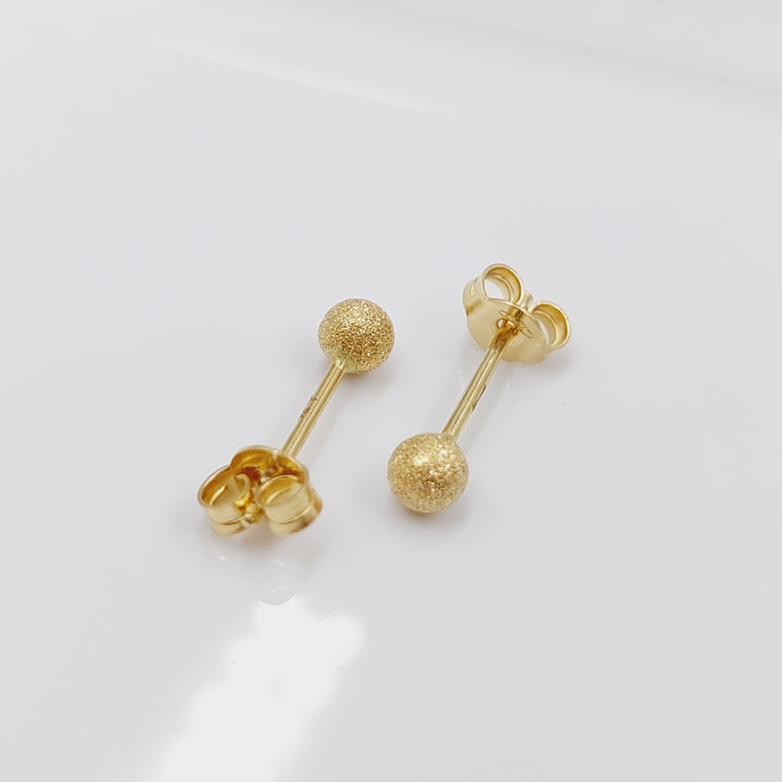 18K Gold Sugar Earrings by Saeed Jewelry - Image 9