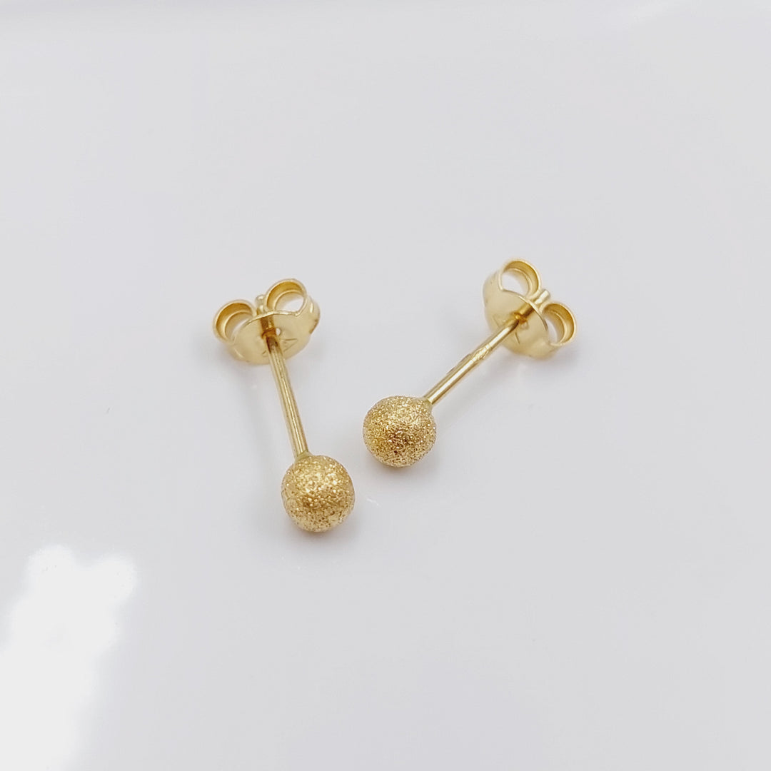 18K Gold Sugar Earrings by Saeed Jewelry - Image 5