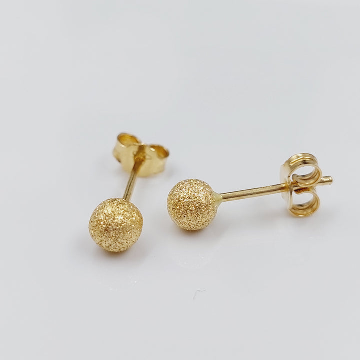 18K Gold Sugar Earrings by Saeed Jewelry - Image 12