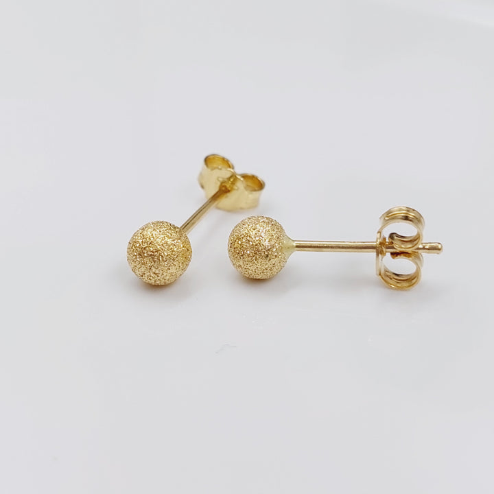 18K Gold Sugar Earrings by Saeed Jewelry - Image 1