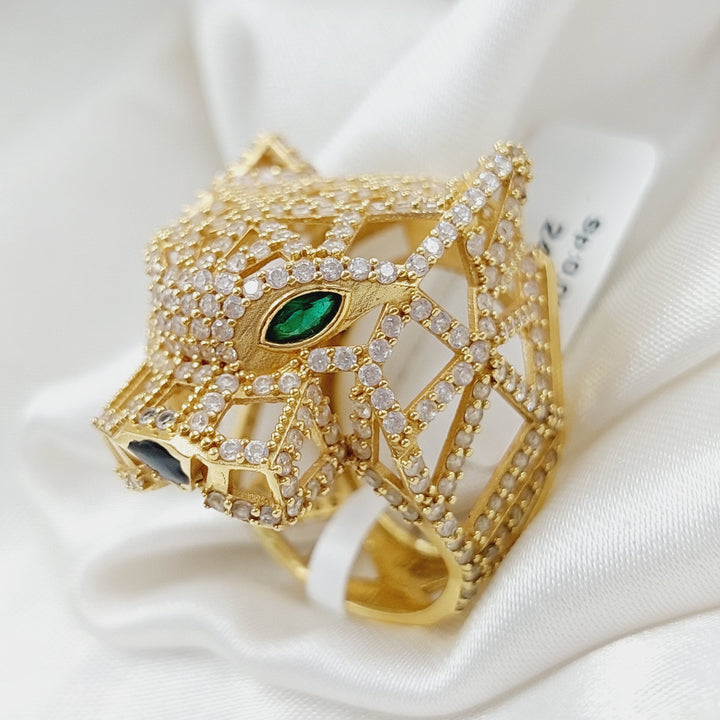 18K Gold Tiger Ring by Saeed Jewelry - Image 4