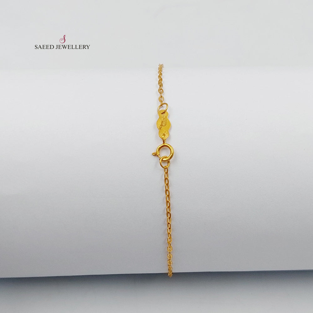 18K Gold Rose Bracelet by Saeed Jewelry - Image 2