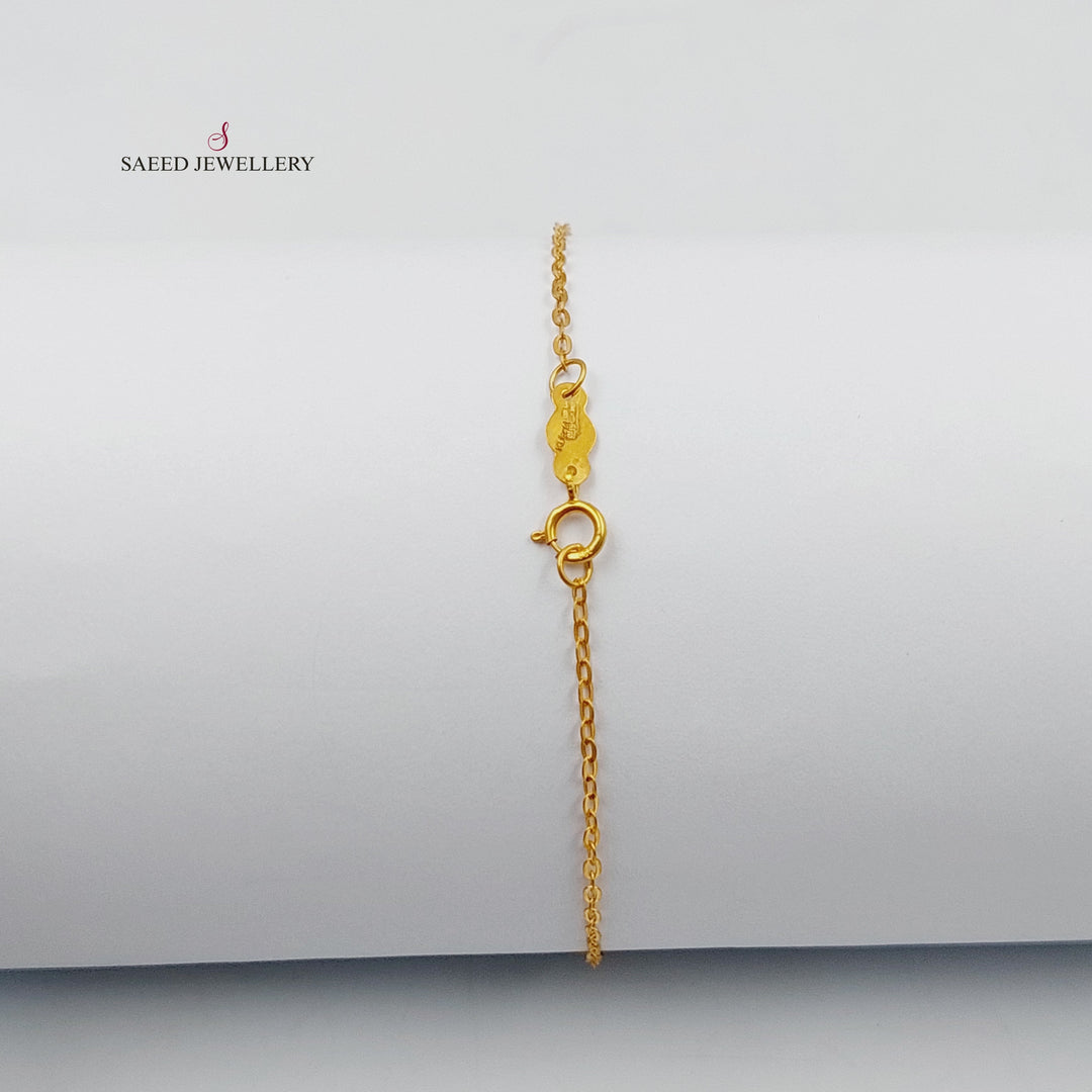 18K Gold Rose Bracelet by Saeed Jewelry - Image 2