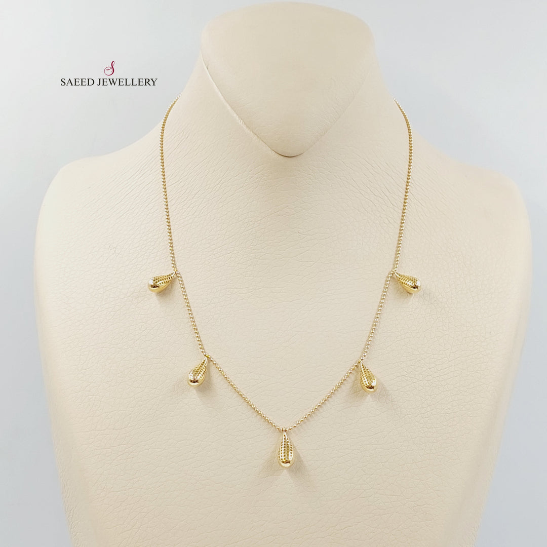 18K Gold Dandash Necklace by Saeed Jewelry - Image 1