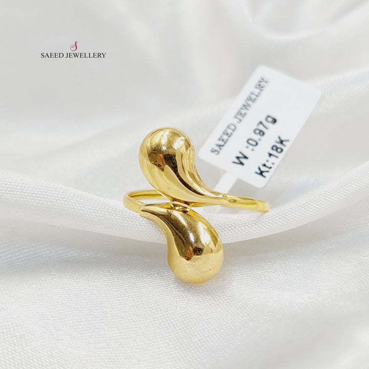 18K Gold Tears Ring by Saeed Jewelry - Image 1