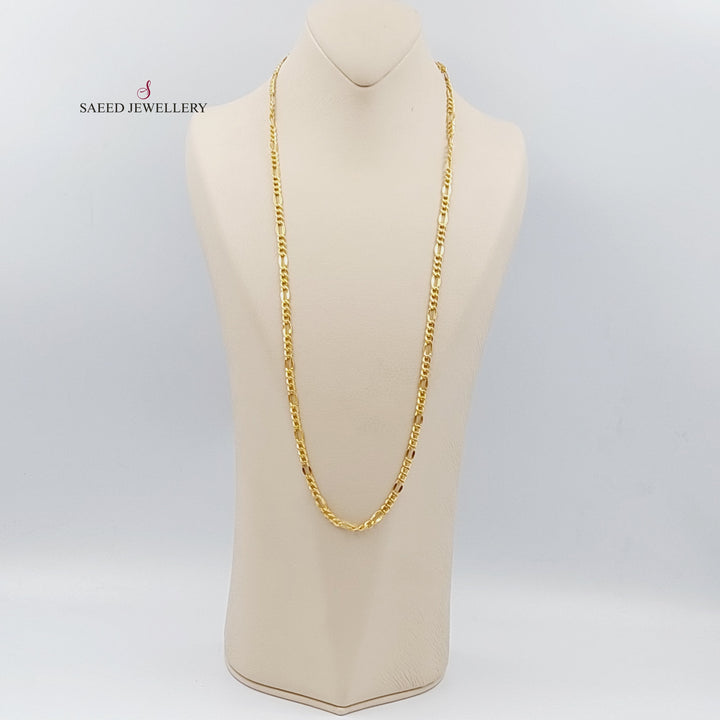 21K Gold 70cm Bold Chain by Saeed Jewelry - Image 2