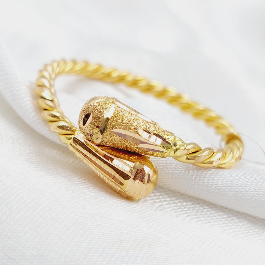 21K Gold Baby's Bracelet by Saeed Jewelry - Image 1