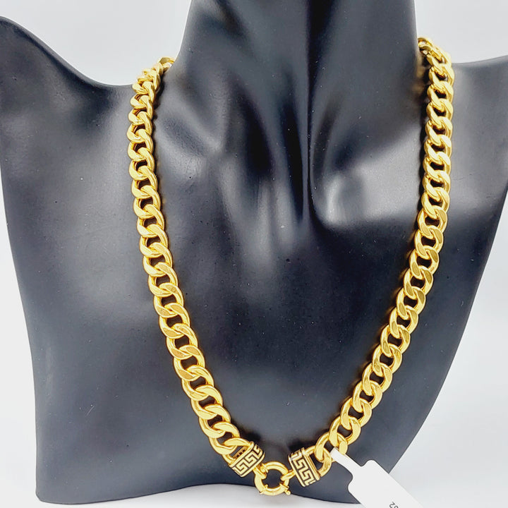 21K Gold Chain Necklace by Saeed Jewelry - Image 3